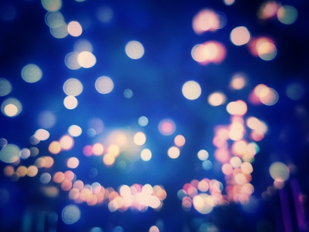 Abstract of Light Bokeh Background, Blur textured pattern