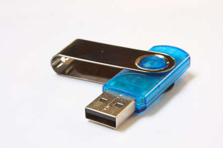 Usb flash drive isolated on white 
