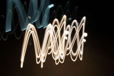 Abstract background of light line.の写真素材