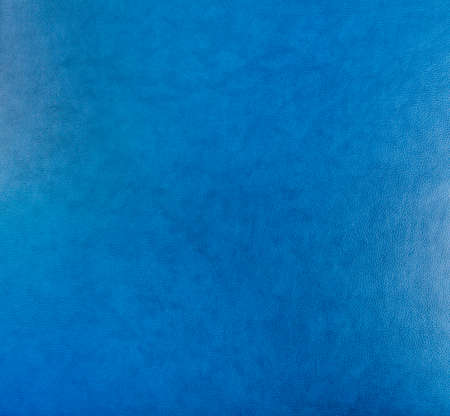 Blue leather texture background surfaceの写真素材
