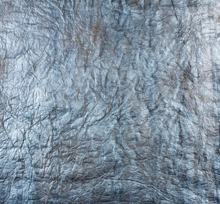 Wrinkled paper, used as background textureの写真素材