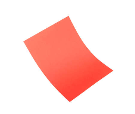Blank flyer poster on white to replace your design