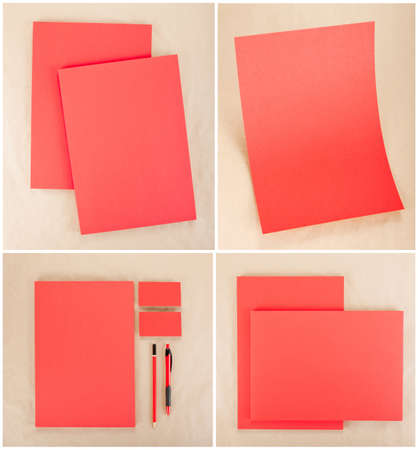 Stationery set design. Stationery template. Corporate identityの写真素材