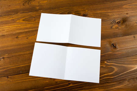 identity design, corporate templates, company style, blank white folding paper