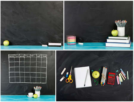 Big collection of "Back to school" concept for your text, designの写真素材