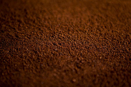 Instant coffee as a texture. Top viewの写真素材