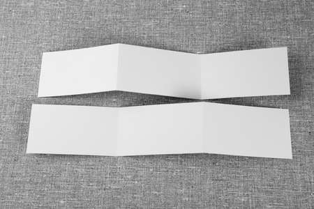 identity design, corporate templates, company style, blank white folding paper flyer