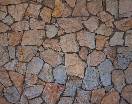 Texture of old rock wall for background