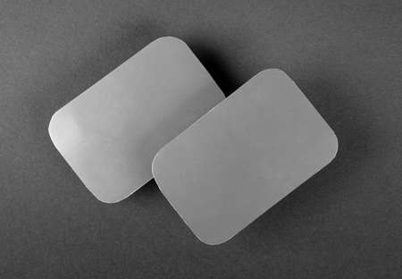 Blank business cards, identity design, corporate templates, company style
