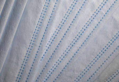 Close-up of texture fabric cloth textile background.