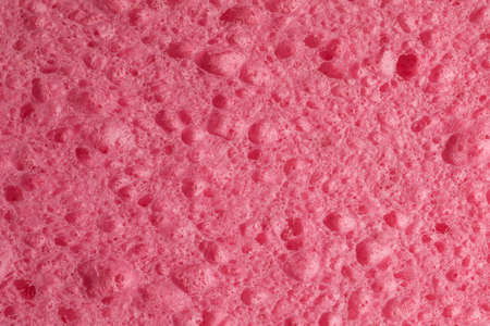 Magnified Sponge Fibers. Sponge texture. Close up.の写真素材