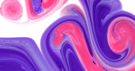 Beautiful acrylic color abstract background. Colored marble mixed ink abstraction.