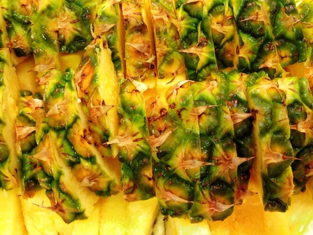 The fresh pineapplesの素材