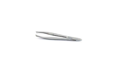 Tweezers on a white background.の写真素材