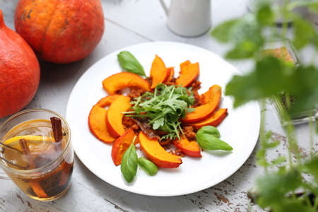 Vegetarian food. Vegetarian cooking. Appetizing vegetarian dishes. A healthy vegetable diet