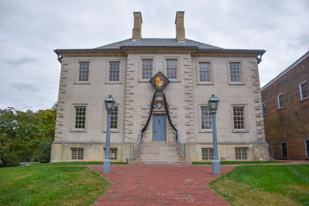 Alexandria, Virginia, USA - October 8, 2021: Carlyle House in Old Town Alexandriaのeditorial素材