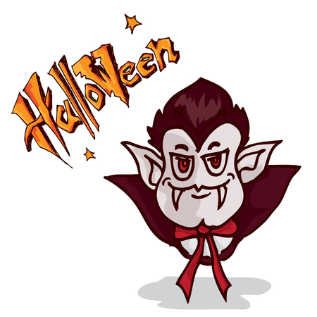 halloween Dracula Aのイラスト素材
