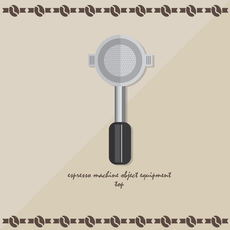 icon espresso machine equipment topのイラスト素材