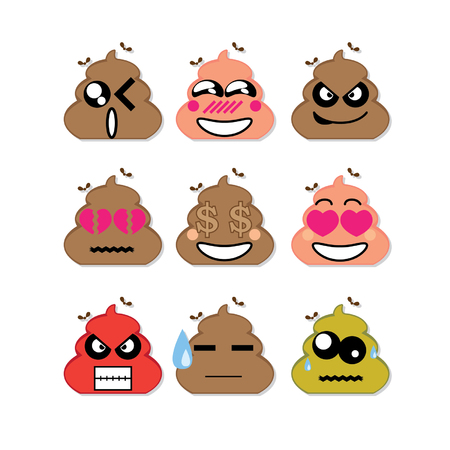icon face crapのイラスト素材