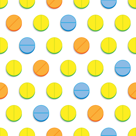 Pattern line medicine drug graphic abstractのイラスト素材