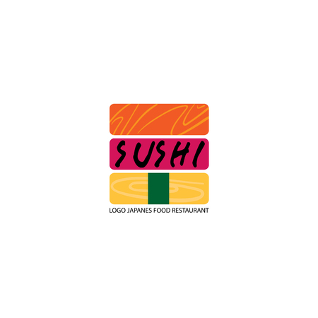 Icon sushi Japanese food icon design graphic.のイラスト素材