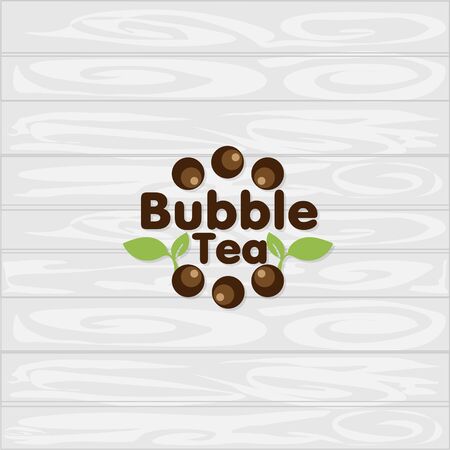 bubble tea logo icon graphic templateのイラスト素材