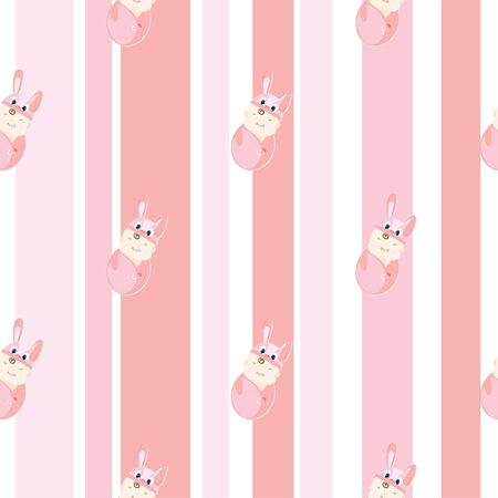 baby graphic pattern wallpaper objectのイラスト素材