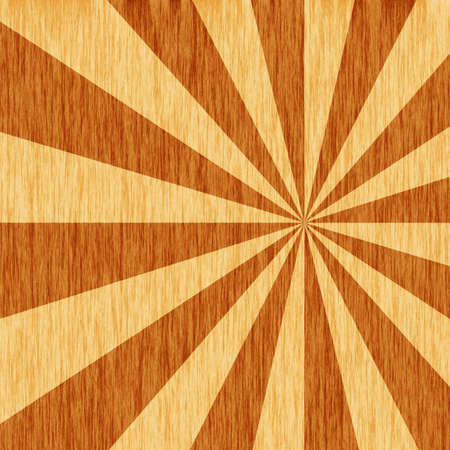 woodgrain starburst patternの写真素材