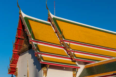 Wat Pho, Temple of the Reclining Buddha in Bangkok, Thailand, Asia