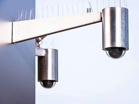 modern security camera - close-up