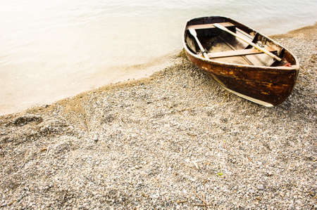 old rowboatの写真素材