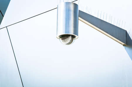 modern security camera - close-up