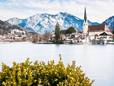 rottach-egern at the tegernsee - bavaria - germany
