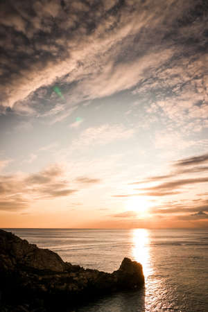 beautiful view at portovenere - italyの写真素材