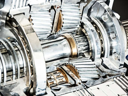 cross section of a car gear