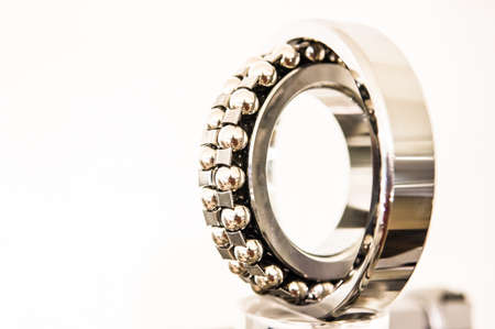 modern ball bearing - close-upの写真素材