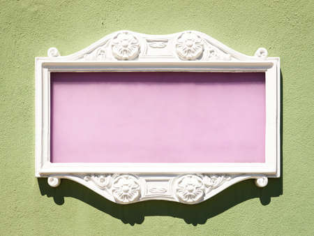 old blank sign  - nice background with space for textの写真素材