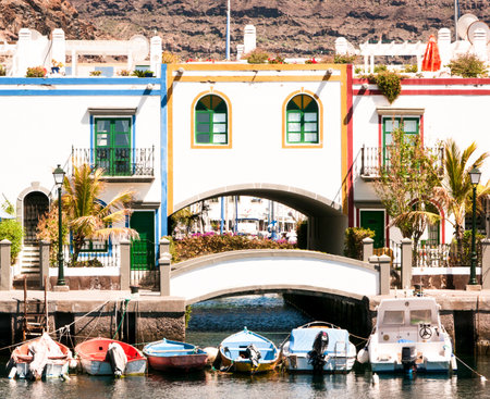 modern apartments at grand canaryのeditorial素材