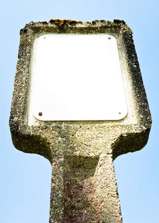 old blank sign - nice background with space for text