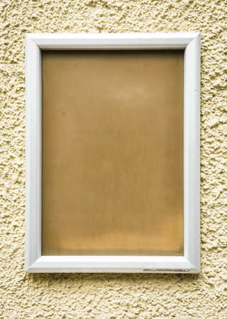 poster frame at a wall in berlin - background with space for textの写真素材