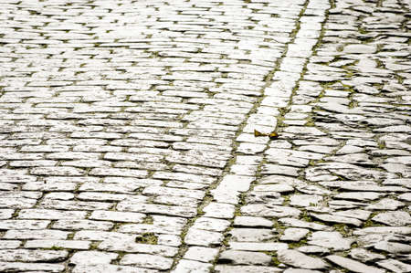 old cobblestone - nice backgroundの写真素材