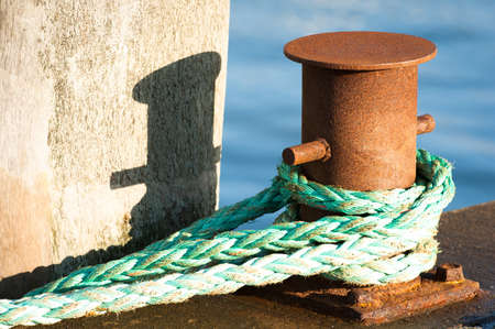 old bollard - nice close up