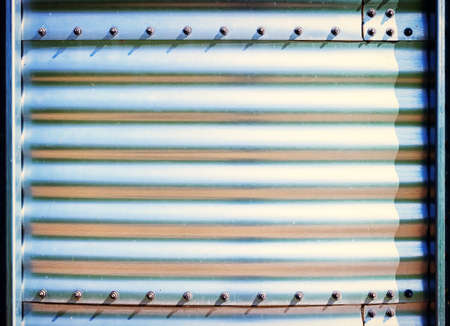 corrugated steel - nice background - photoの写真素材