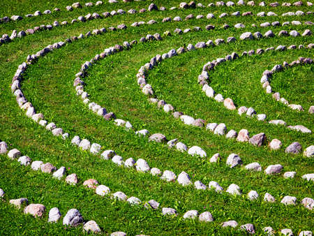 circle of rocks