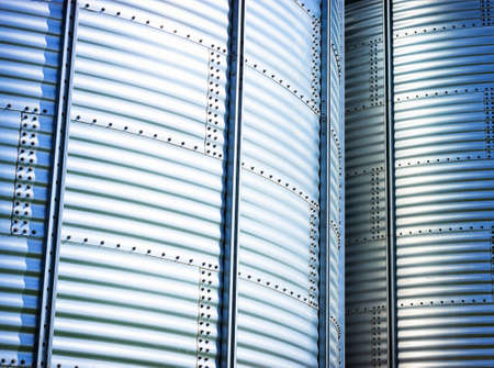corrugated steel - nice background - photoの写真素材