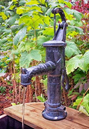 beautiful old well - close upの写真素材