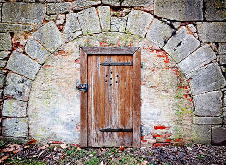 old door at a stable