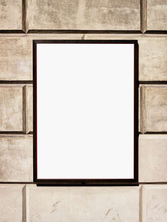 blank sign with space for textの写真素材