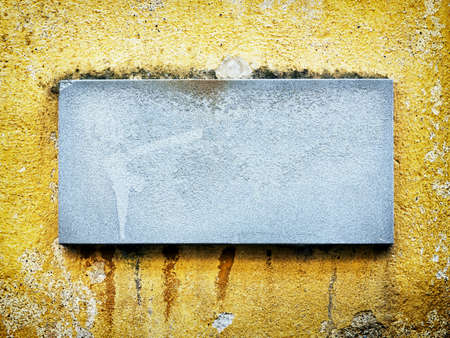 blank sign with space for text