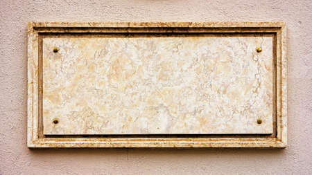 blank sign with space for text